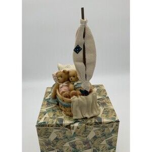 Cherished Teddies Smooth Sailing Music Box Love Will Keep Us Together 624926